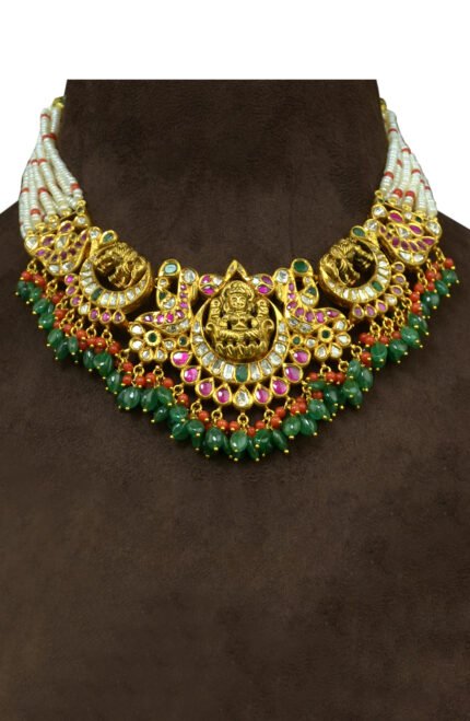 God Design Kundan Choker Necklace