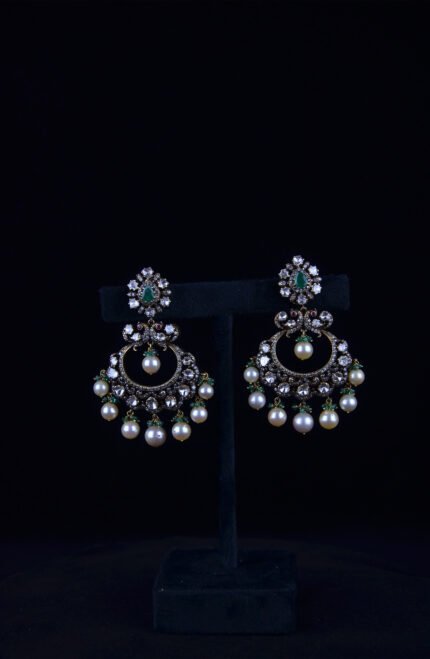 Diamond Victorian Kundan Earrings