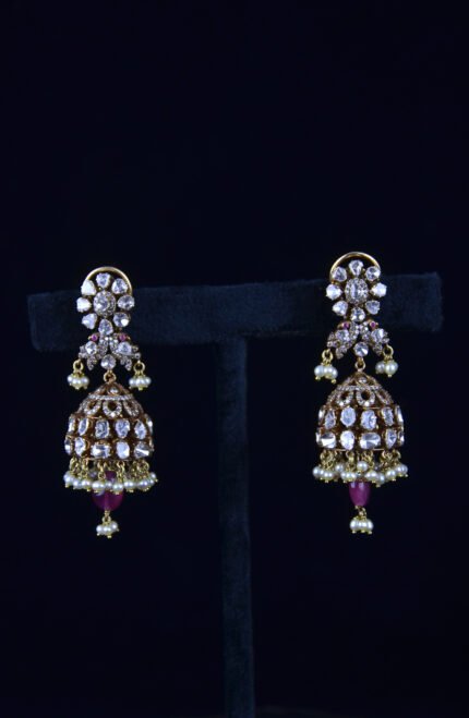 Victorian Diamond Jhumka