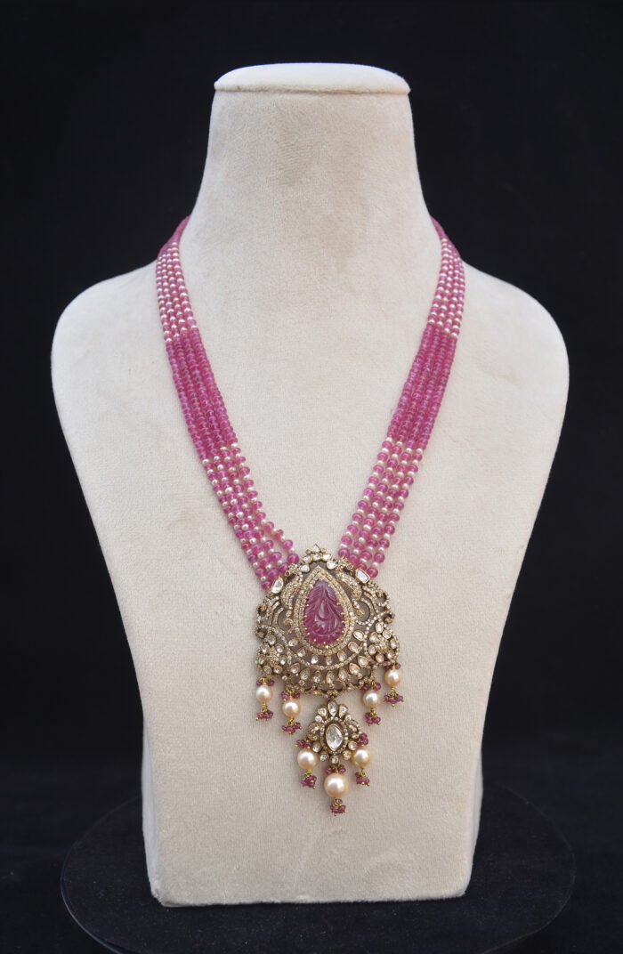 Beautiful Victorian Polki Necklace