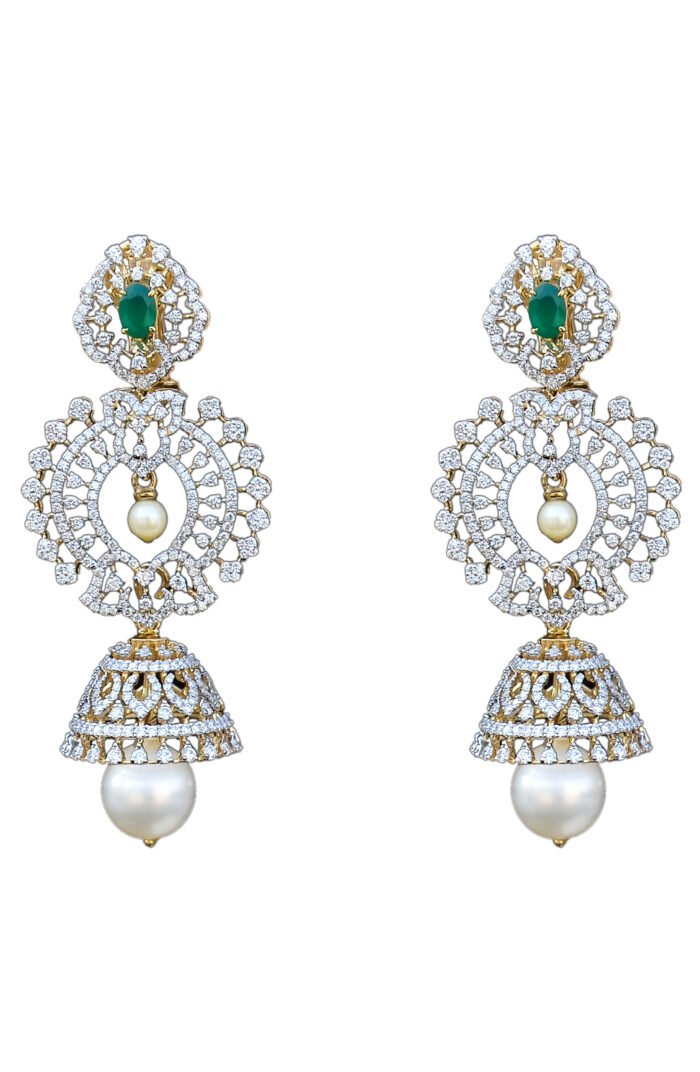 Rajwada Diamond Earrings