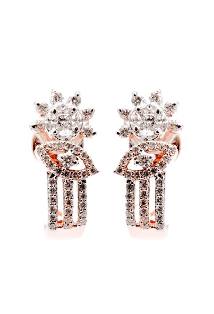 Gold & Diamonds Earrings