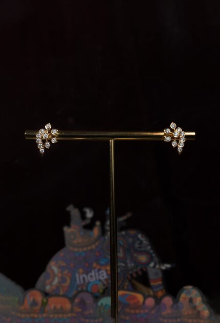 Bridel diamond gold Earrings