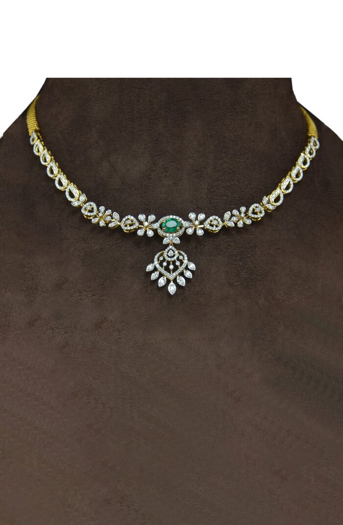 Premium Rajwada Diamond Necklace