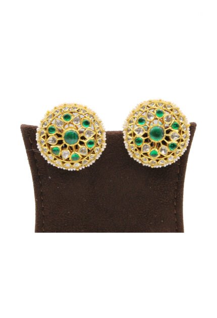 Gorgeous Gold Kundan Earrings