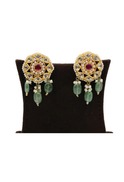 Kundan Pearl Earrings