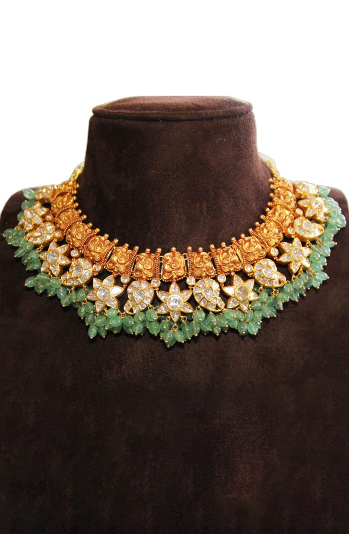 Traditional Polki Kundan Necklace