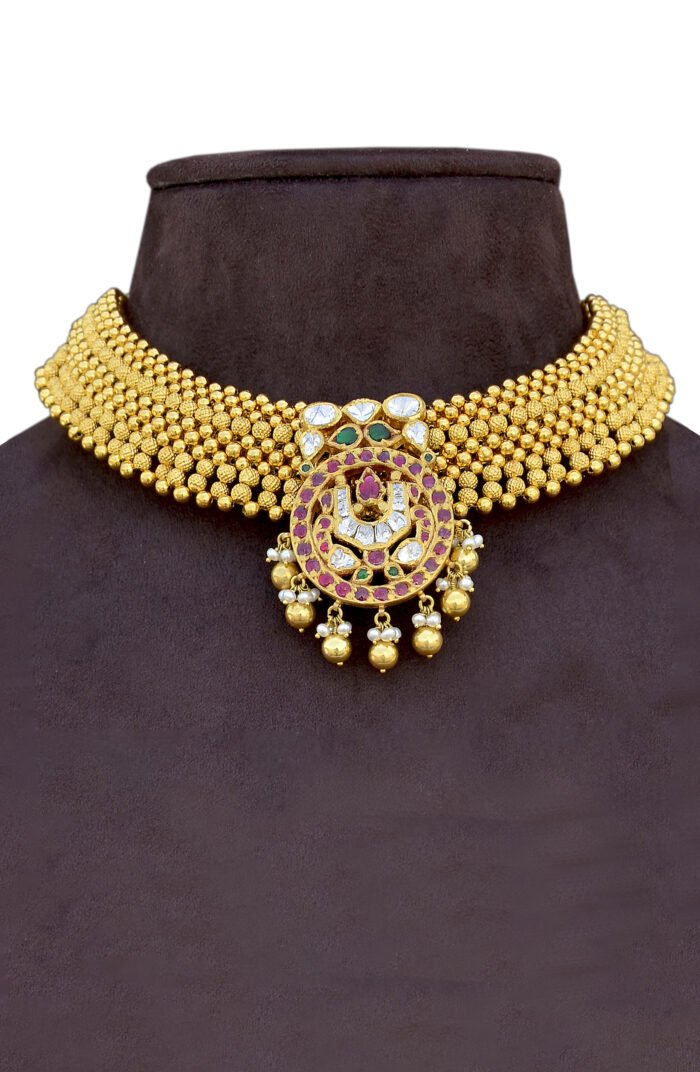 Premium Ruby Kundan Necklace