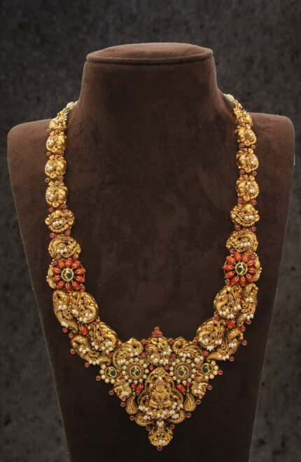 Antique Gold Long Necklace